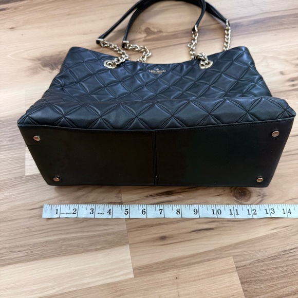 Kate Spade Quilted Black Shoulder Bag - Picture 2 of 10
